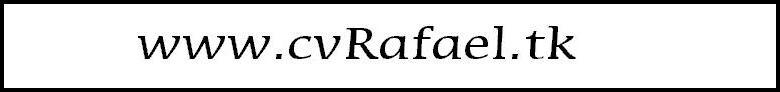 --==[ Curriculum vitae Rafael Martinez Lasarte ]==--